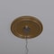 Ekena Millwork Traditional PVC Medallion (Canopies up to 9 1/2"), 16"OD x 3 1/2"ID x 1 3/8"P, Metallic Vintage Gold CMP16TRDVG - alternate 6